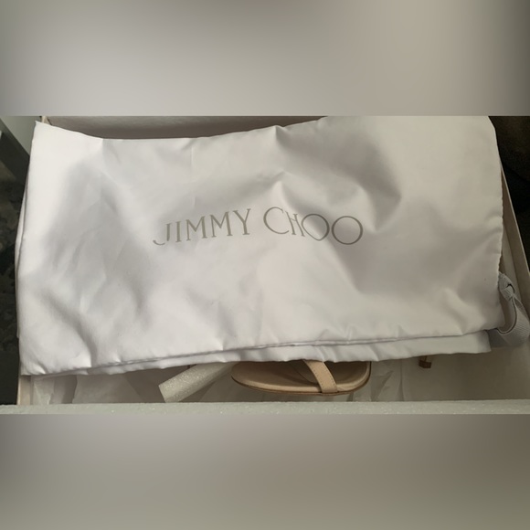 Jimmy Choo Aveline 100 Pink Sandals - Picture 2 of 5